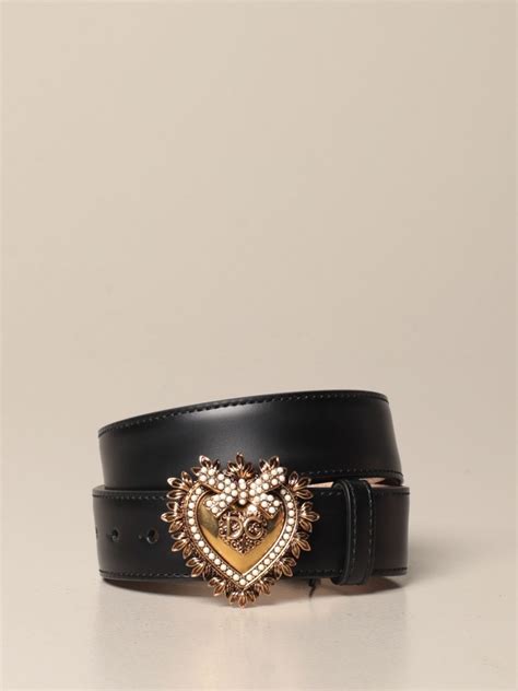 dolce gabbana heart belt|dolce gabbana belt women's.